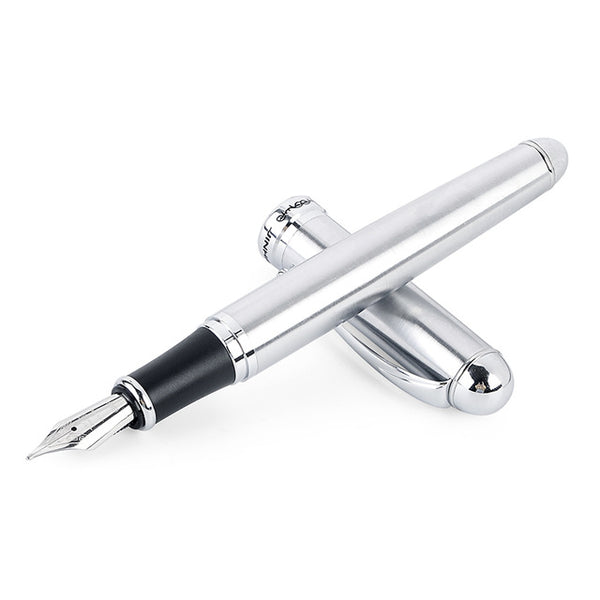 Silver Stainless Steel Fountain Pen